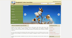 Desktop Screenshot of bangladeshcotton.org